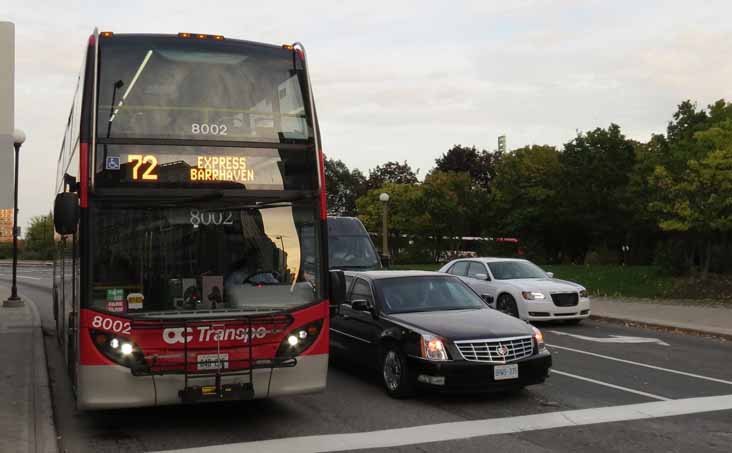 OC Transpo Alexander Dennis Enviro500 8002